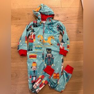 Festive Nutcracker Onesie Pajamas